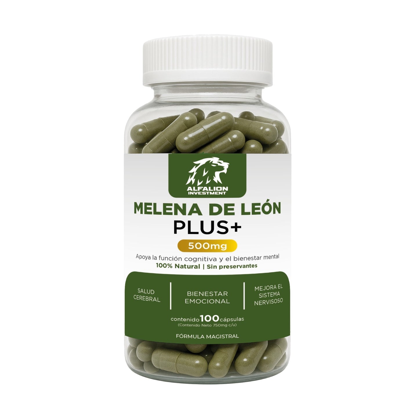 Melena de León Premium ® : Protege tu memoria.