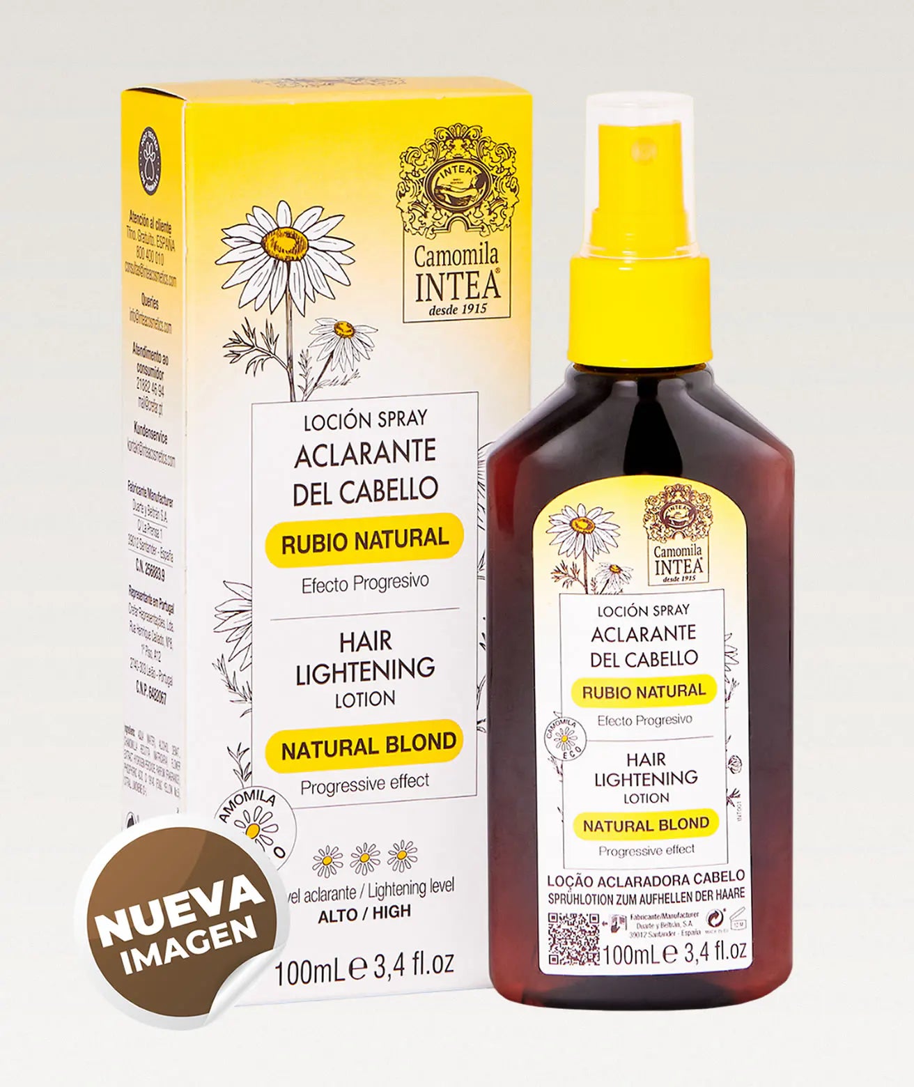 Aclarante del Cabello - Rubio Natural