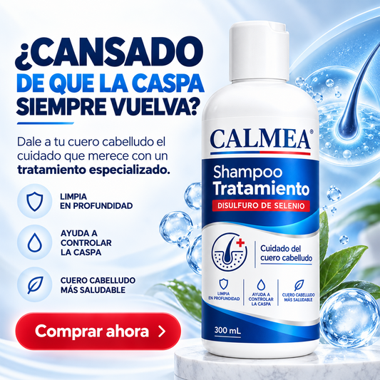 Calmea® Shampoo Tratamiento (Disulfuro de Selenio 300 mL)