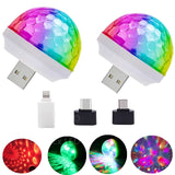 Mini Disco Led USB ™ - Con sensor de sonido