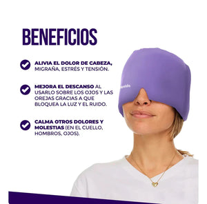 Relaxing hat ™ - Gorro para el estrés y dolor de cabeza