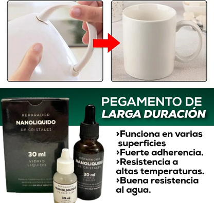 NANO LÍQUIDO ™ - Pegamento EXTRA FUERTE 100 % EFECTIVO